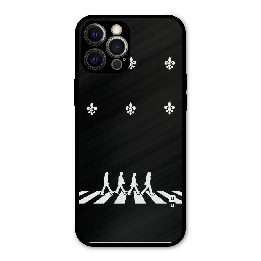 Walking Four Metal Back Case for iPhone 12 Pro Max