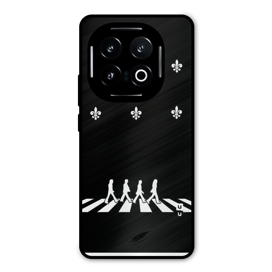 Walking Four Metal Back Case for iQOO 13