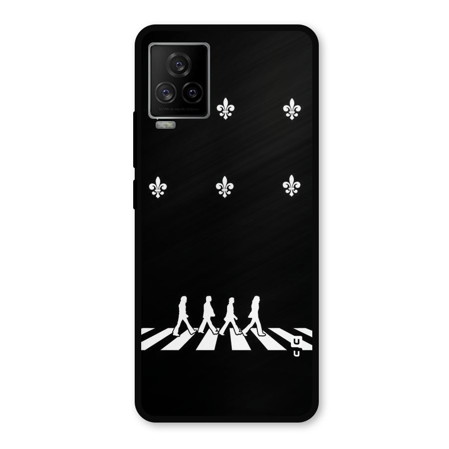 Walking Four Metal Back Case for iQOO 7 Legend 5G