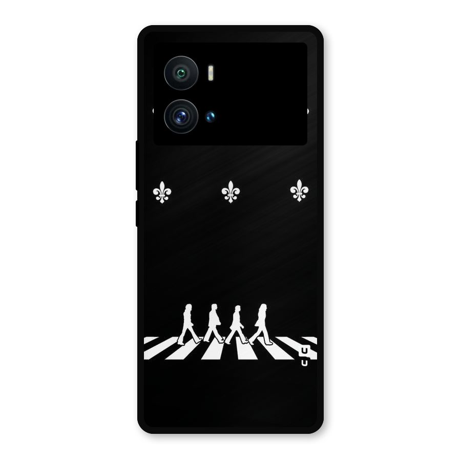 Walking Four Metal Back Case for iQOO 9 Pro