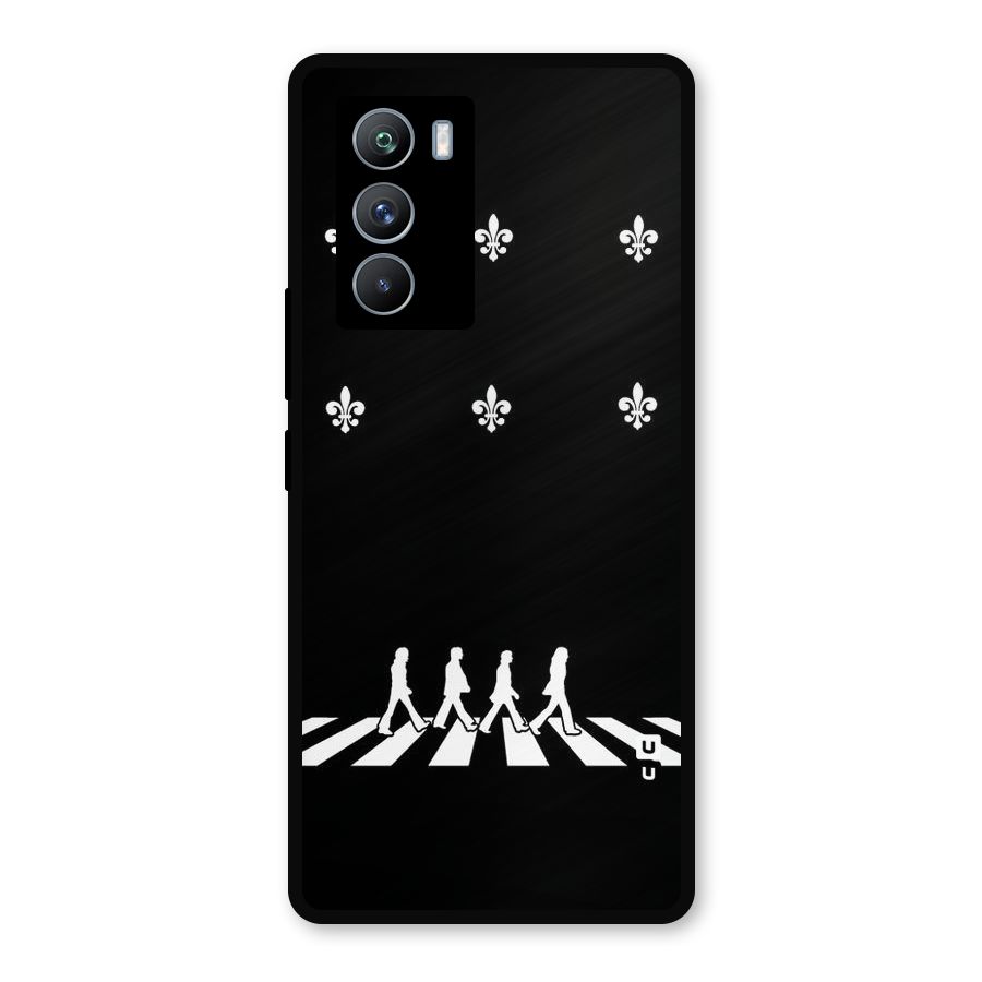 Walking Four Metal Back Case for iQOO 9 SE