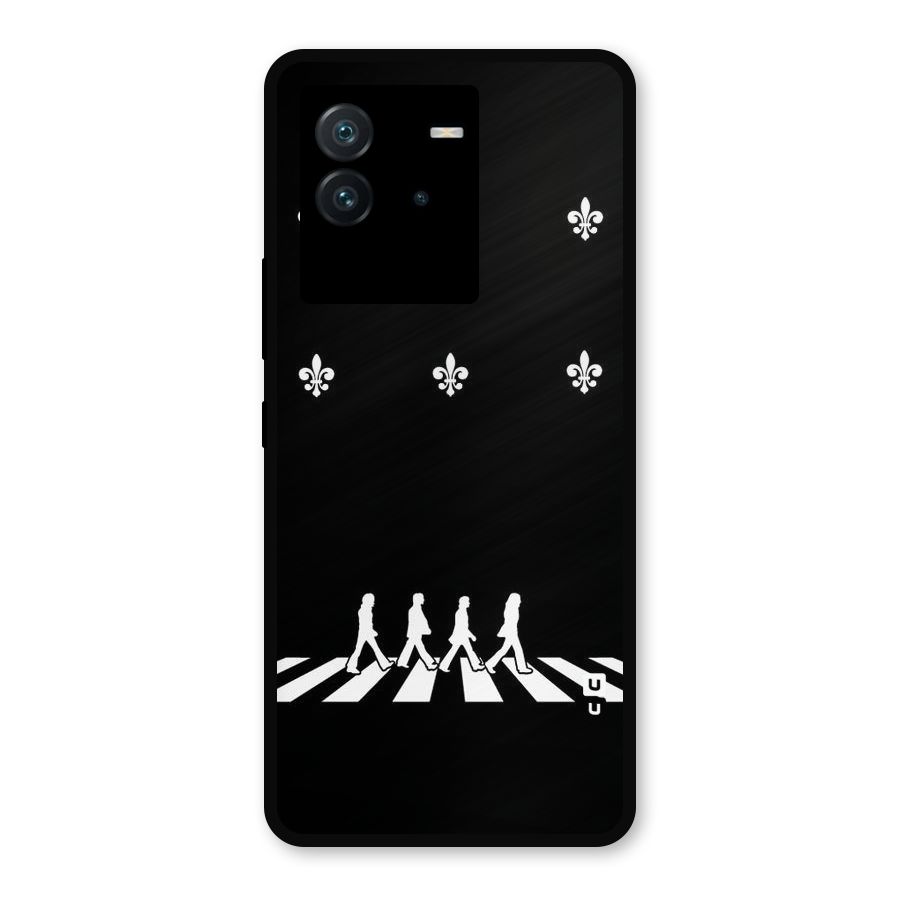Walking Four Metal Back Case for iQOO Neo 6 5G