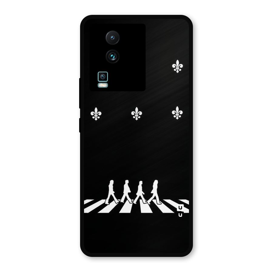 Walking Four Metal Back Case for iQOO Neo 7