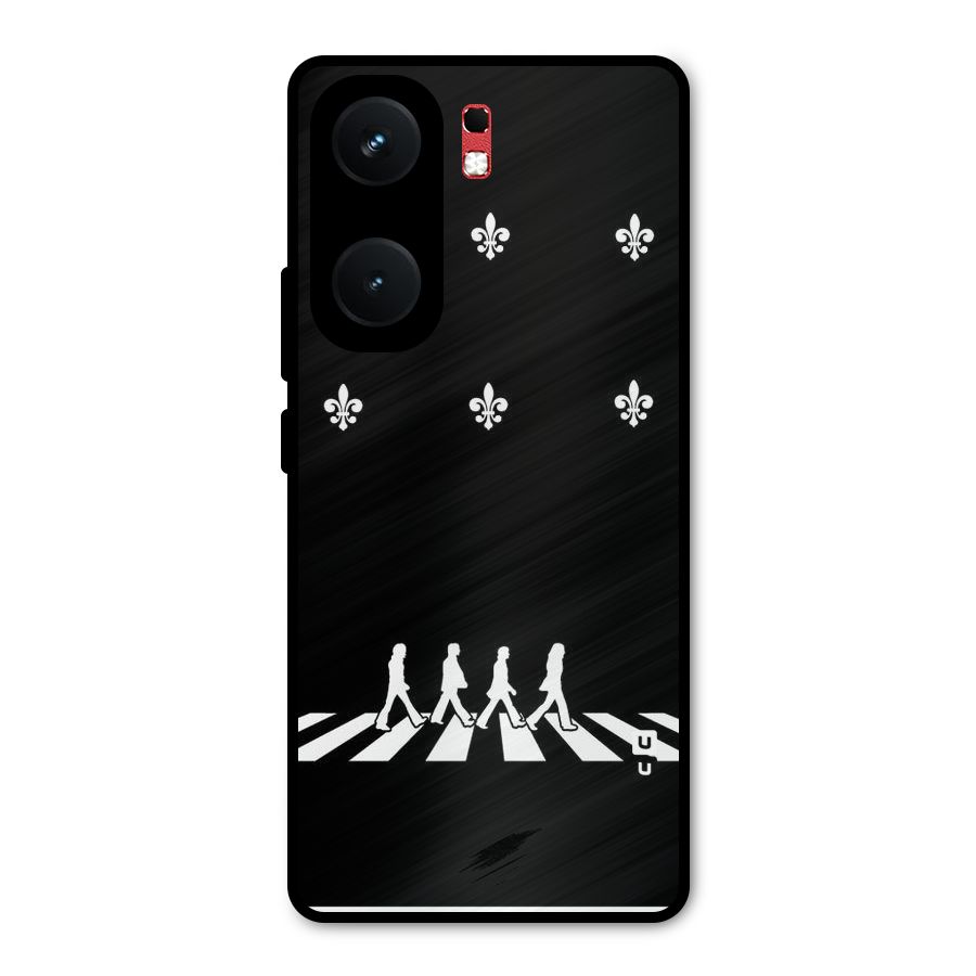 Walking Four Metal Back Case for iQOO Neo 9 Pro