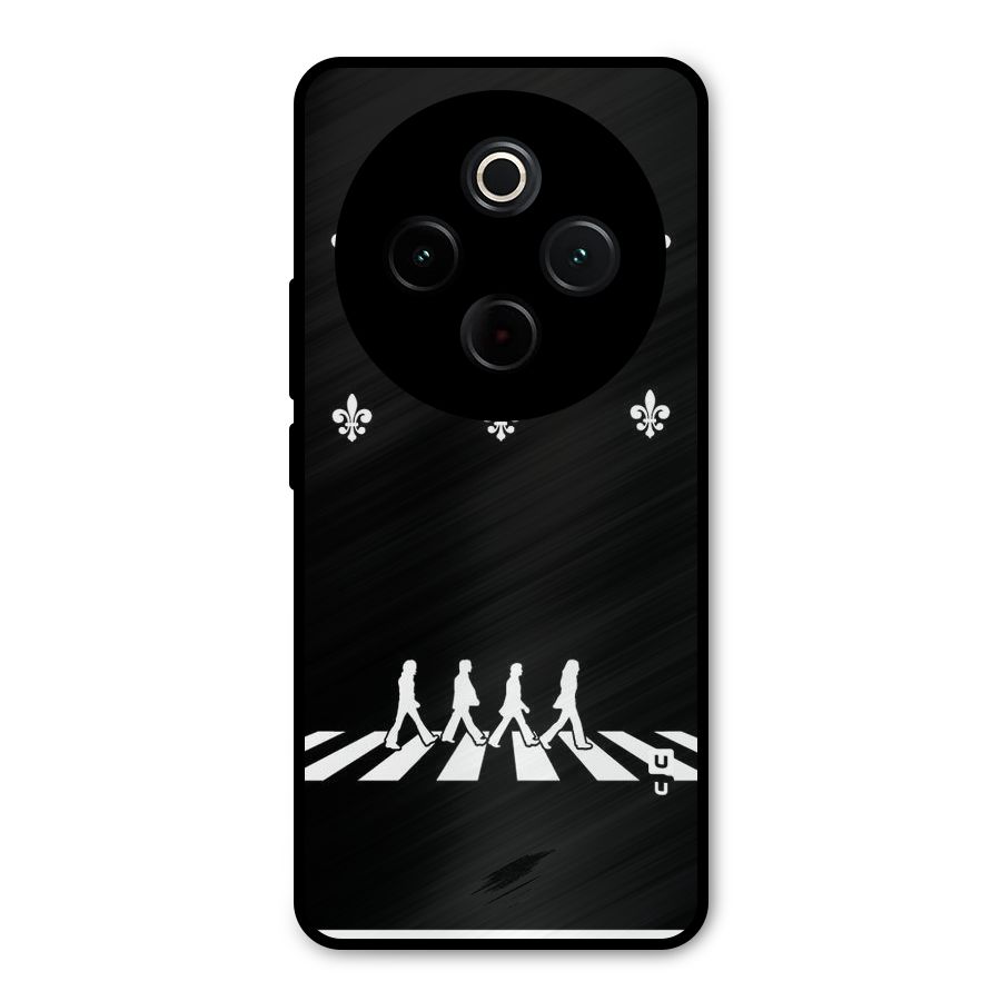 Walking Four Metal Back Case for iQOO Z10