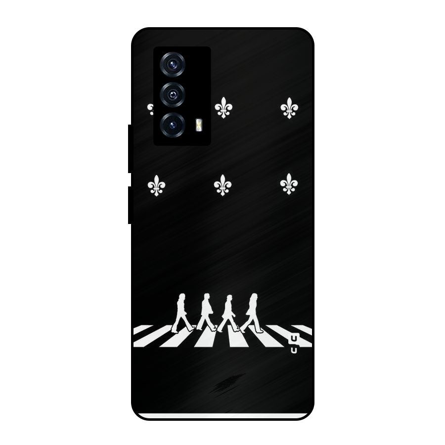 Walking Four Metal Back Case for iQOO Z5