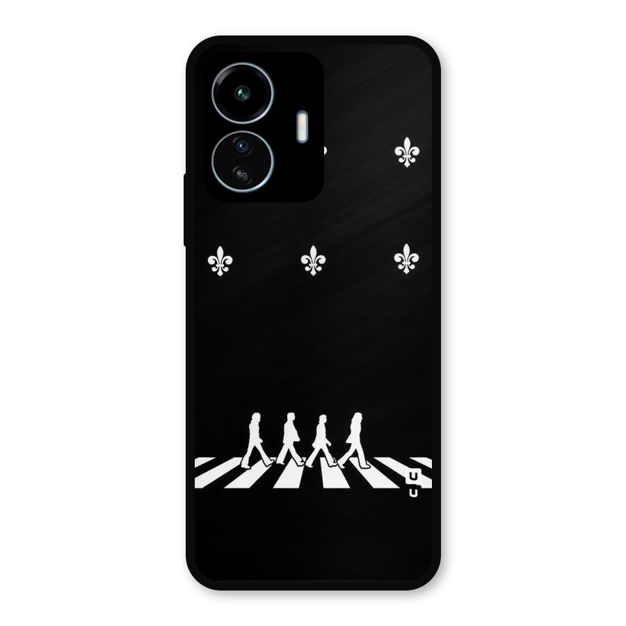 Walking Four Metal Back Case for vivo iQOO Z6 Lite 5G