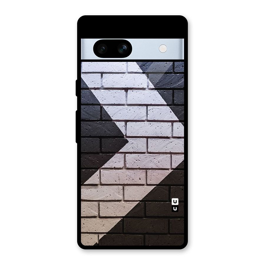 Wall Arrow Design Glass Back Case for Google Pixel 7a