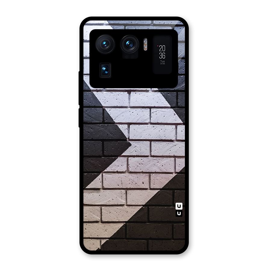 Wall Arrow Design Glass Back Case for Mi 11 Ultra