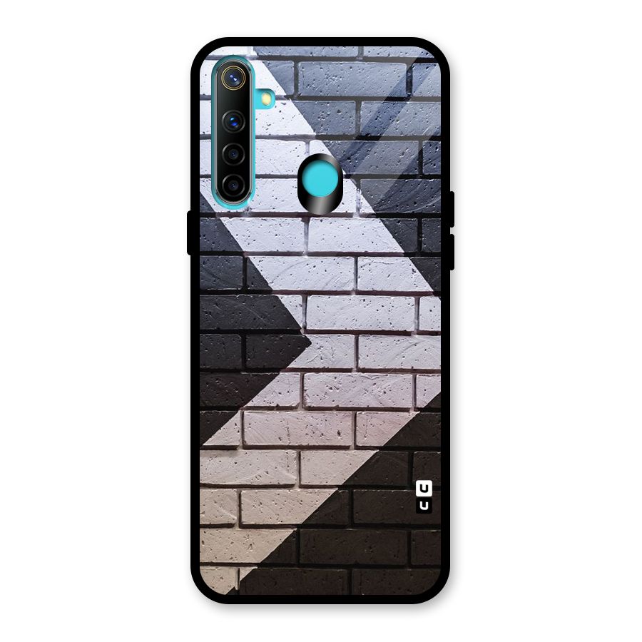 Wall Arrow Design Glass Back Case for Realme Narzo 10