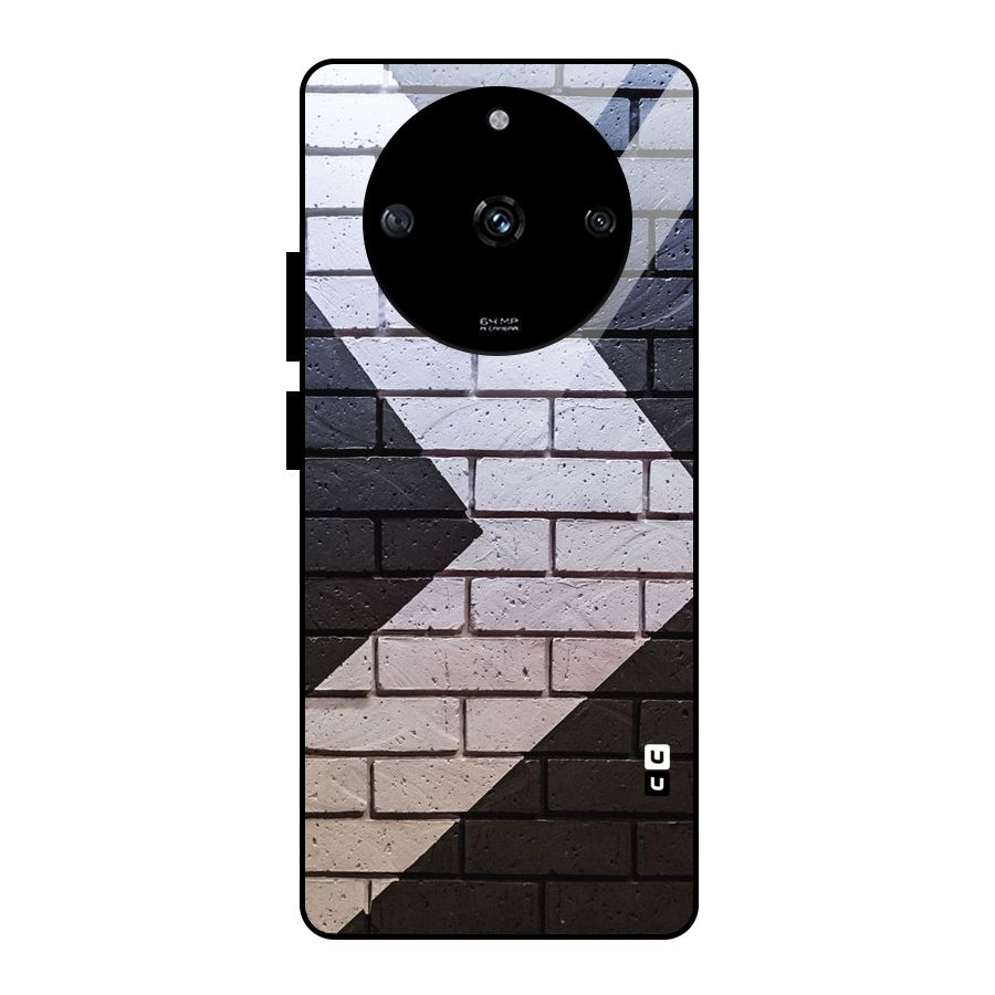 Wall Arrow Design Glass Back Case for Realme Narzo 60 5G