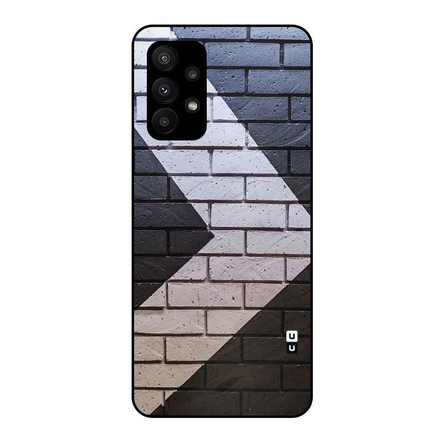 Wall Arrow Design Metal Back Case for Galaxy A23