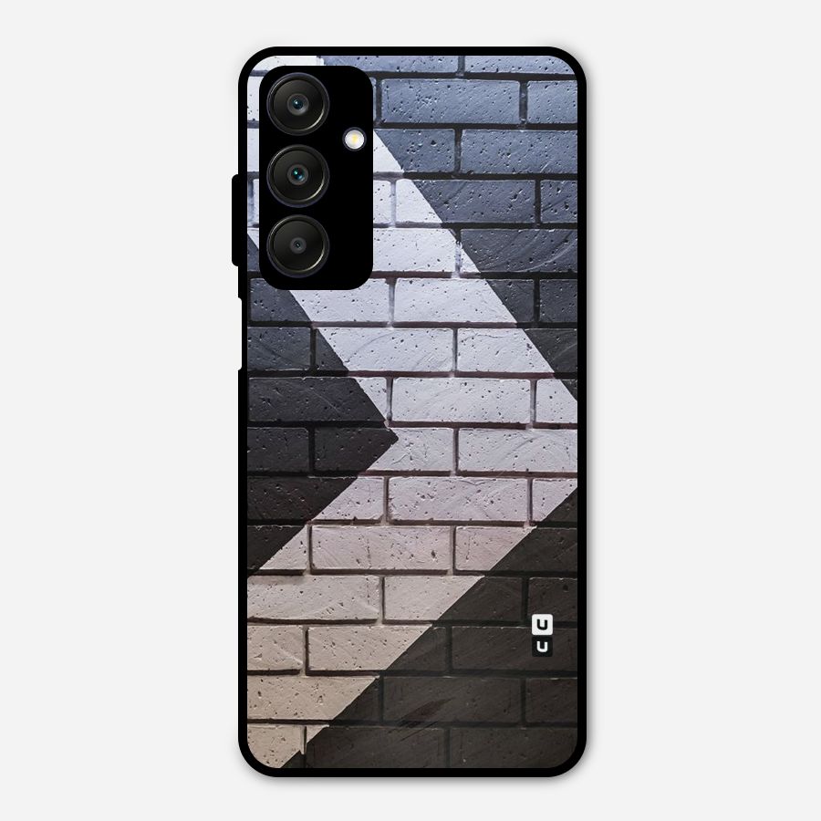 Wall Arrow Design Metal Back Case for Galaxy A25 5G