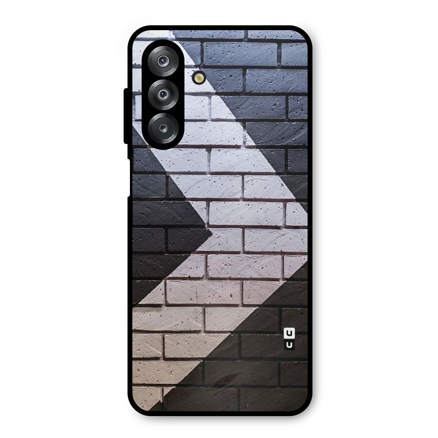 Wall Arrow Design Metal Back Case for Galaxy A26