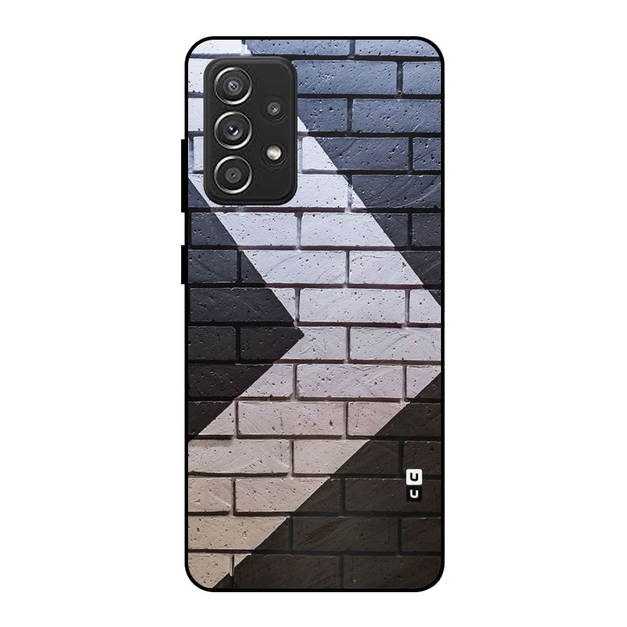 Wall Arrow Design Metal Back Case for Galaxy A52s 5G