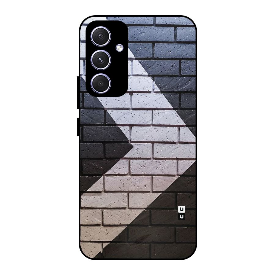 Wall Arrow Design Metal Back Case for Galaxy A54