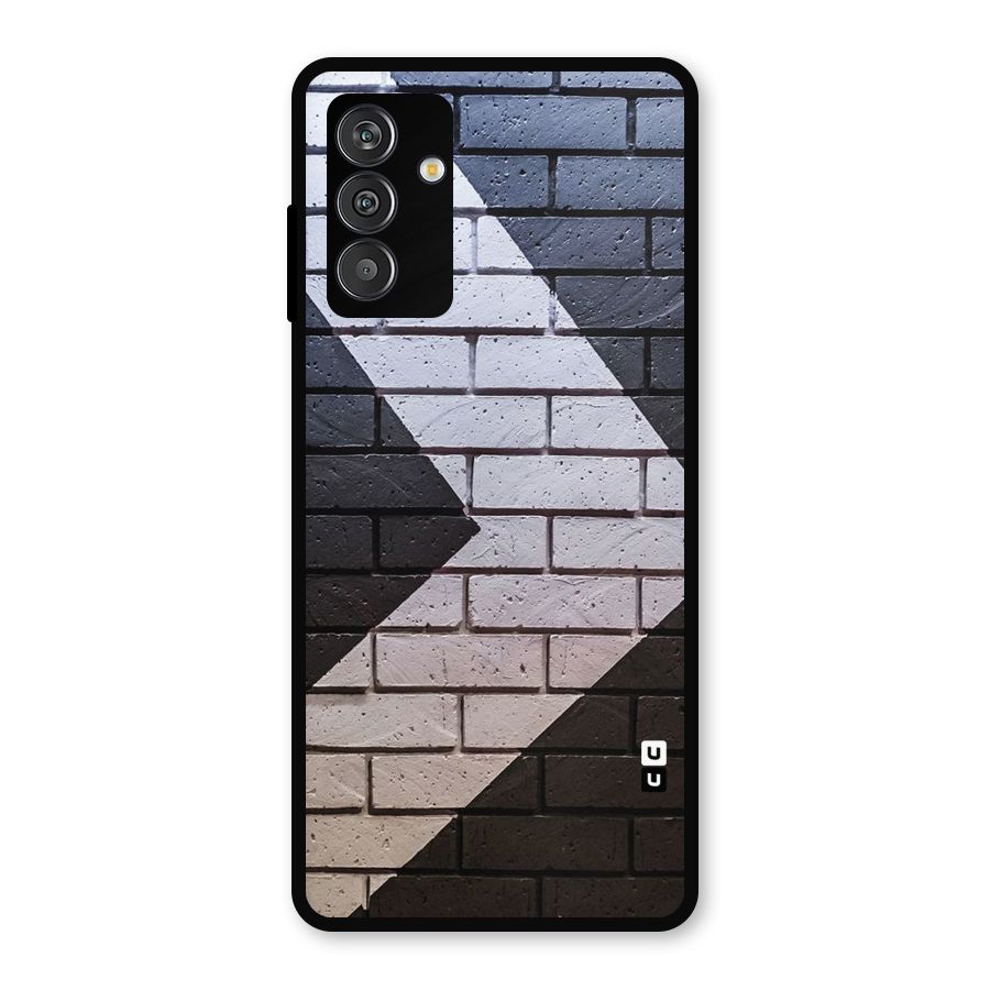 Wall Arrow Design Metal Back Case for Galaxy F13
