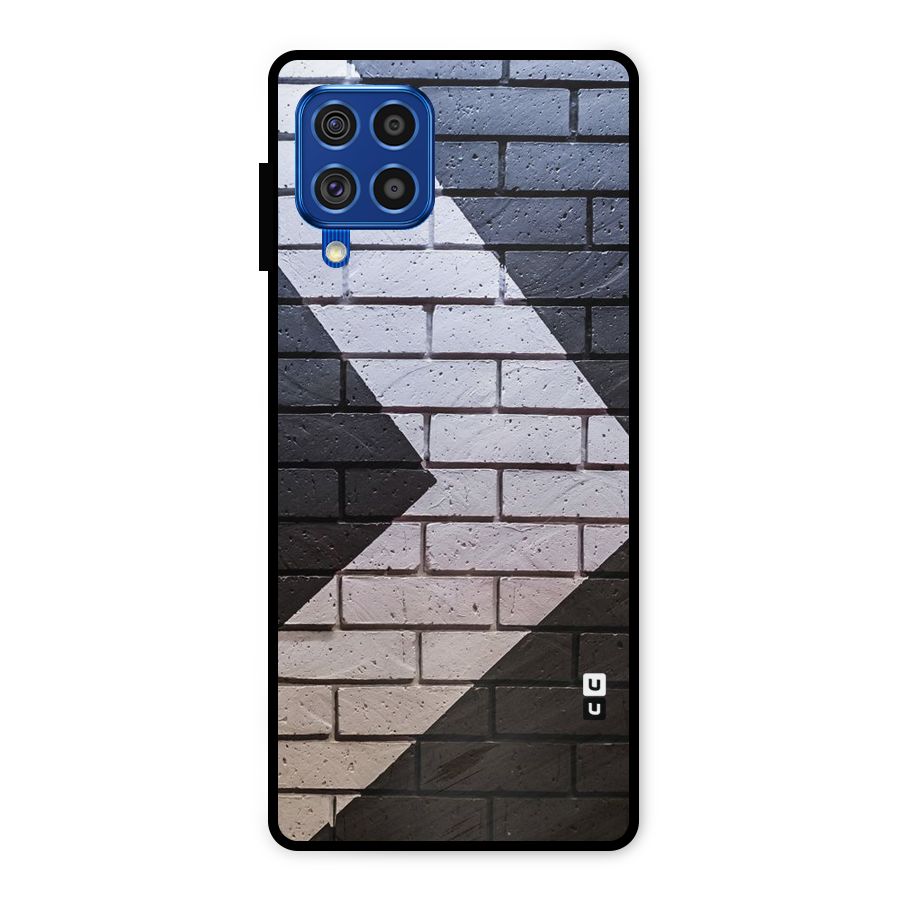 Wall Arrow Design Metal Back Case for Galaxy F62
