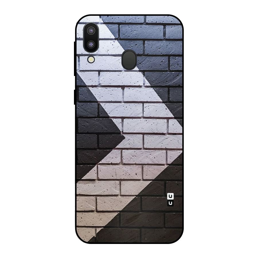 Wall Arrow Design Metal Back Case for Galaxy M20