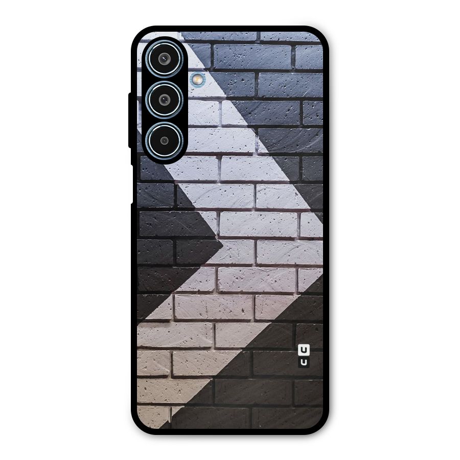 Wall Arrow Design Metal Back Case for Galaxy M35