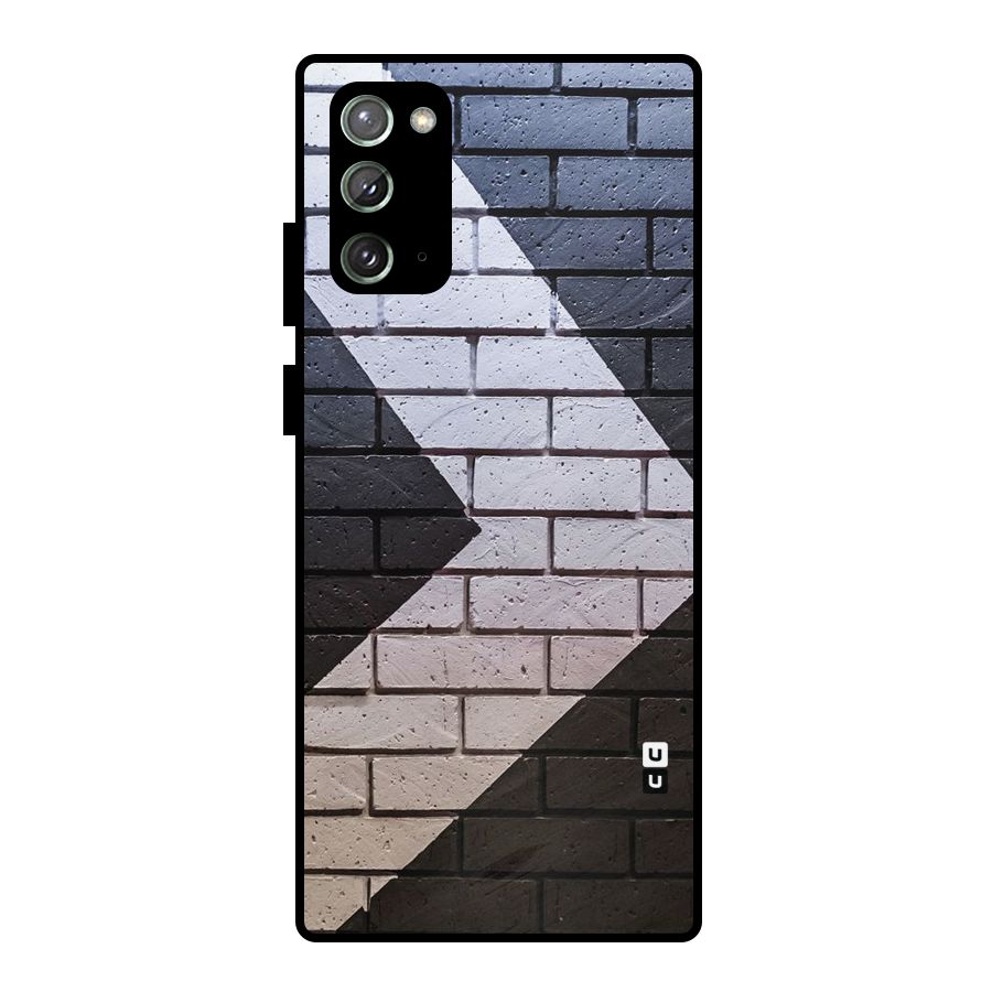 Wall Arrow Design Metal Back Case for Galaxy Note 20