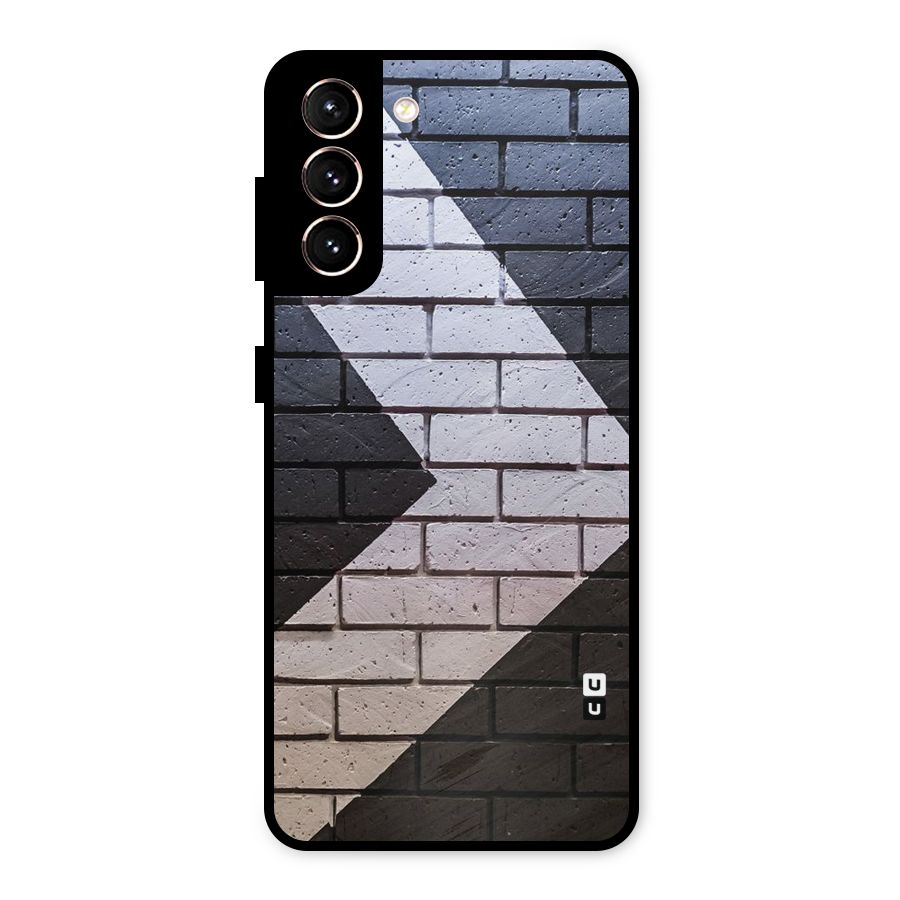 Wall Arrow Design Metal Back Case for Galaxy S21 5G
