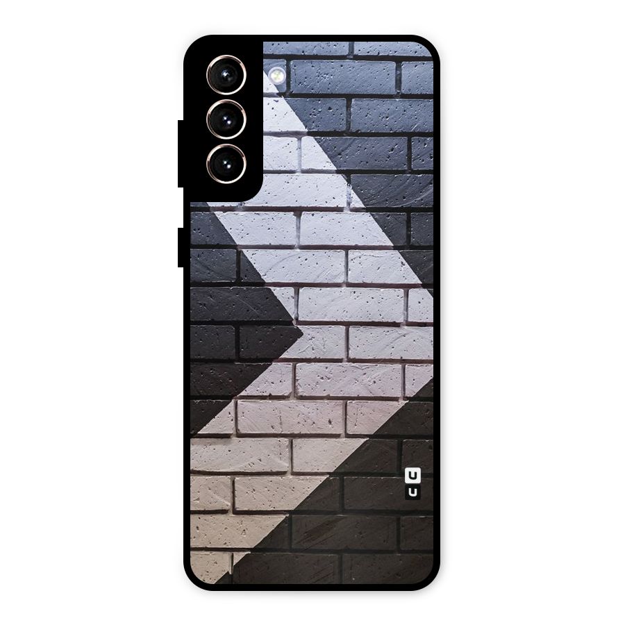 Wall Arrow Design Metal Back Case for Galaxy S21 Plus