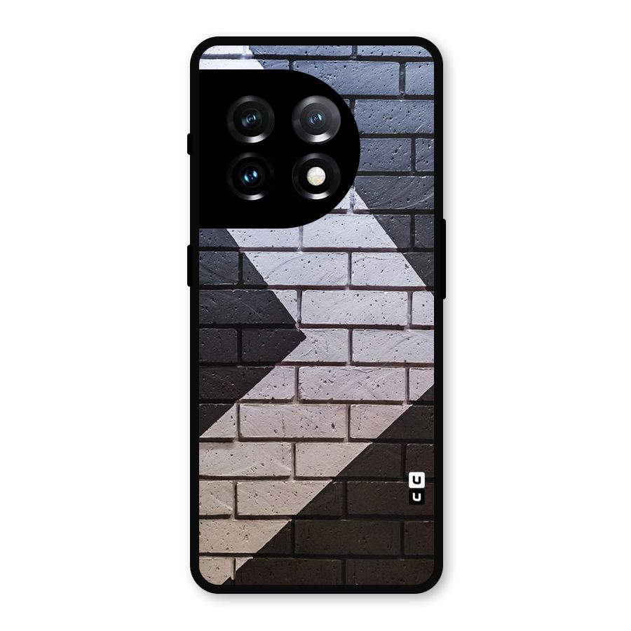 Wall Arrow Design Metal Back Case for OnePlus 11