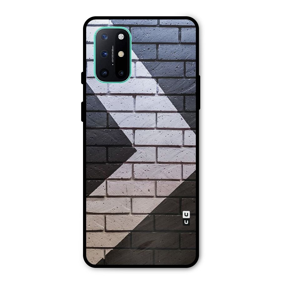 Wall Arrow Design Metal Back Case for OnePlus 8T