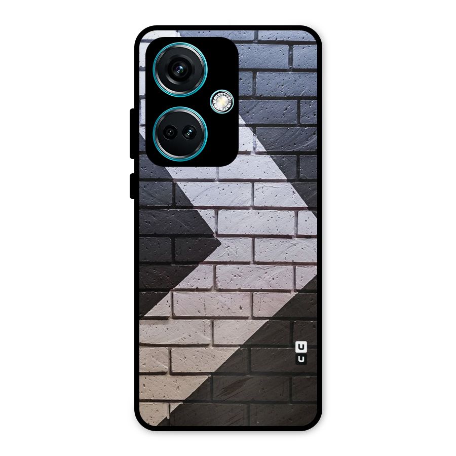 Wall Arrow Design Metal Back Case for OnePlus Nord CE 3 5G