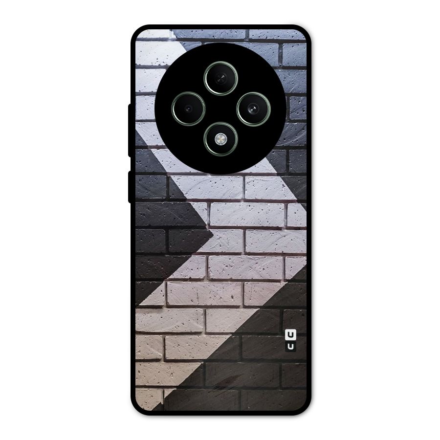 Wall Arrow Design Metal Back Case for Oppo F27