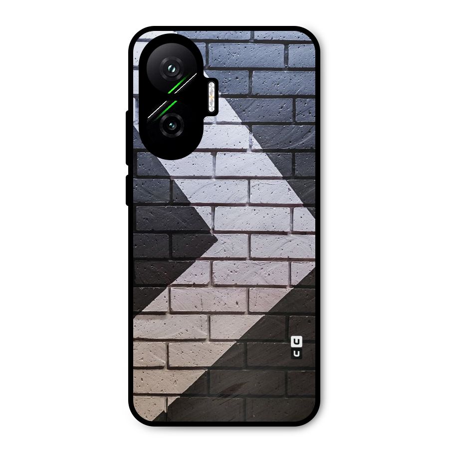 Wall Arrow Design Metal Back Case for Poco F7