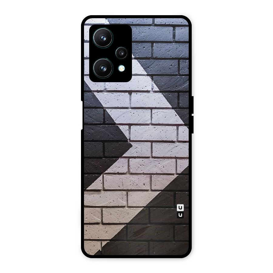Wall Arrow Design Metal Back Case for Realme 9 Pro 5G
