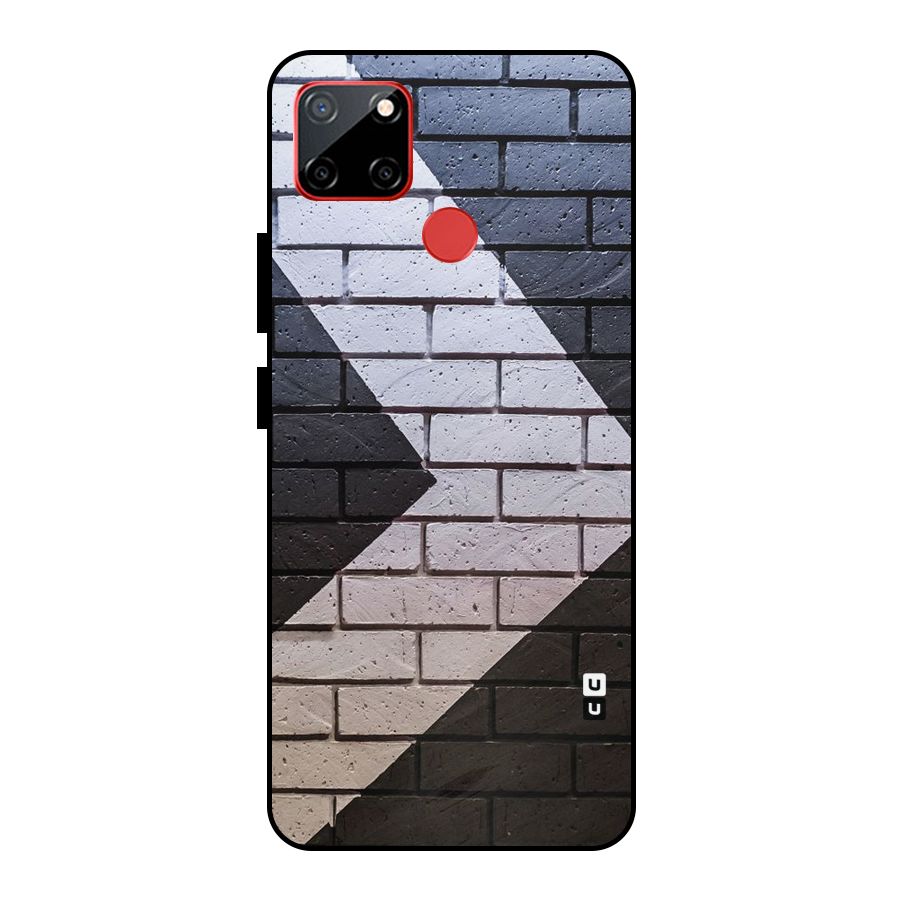 Wall Arrow Design Metal Back Case for Realme C12