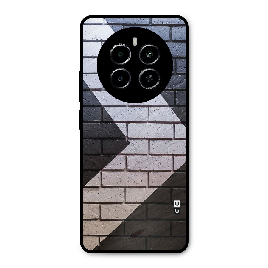 Wall Arrow Design Metal Back Case for Realme P1