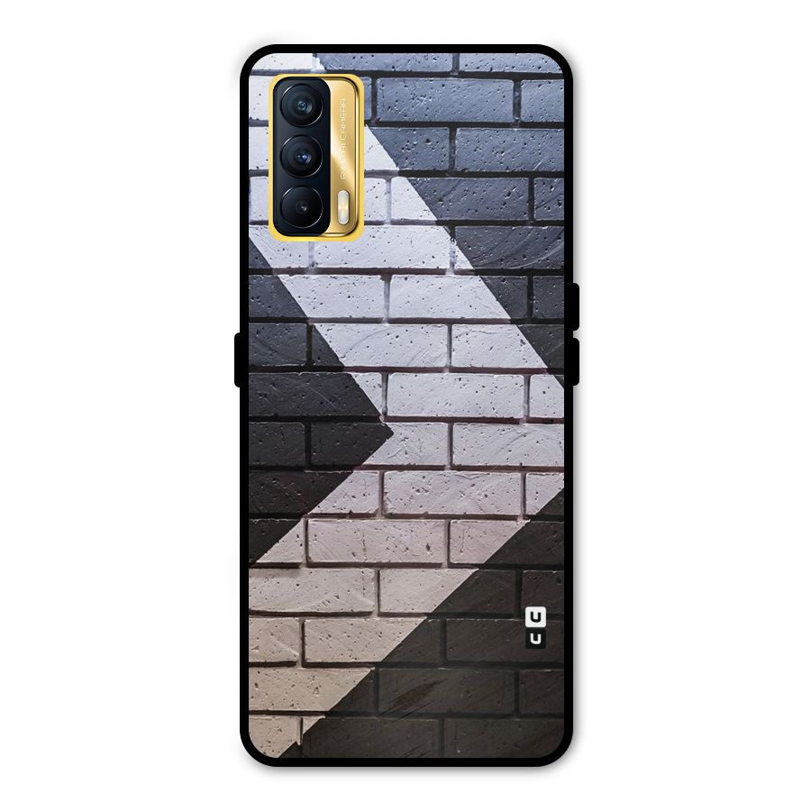 Wall Arrow Design Metal Back Case for Realme X7