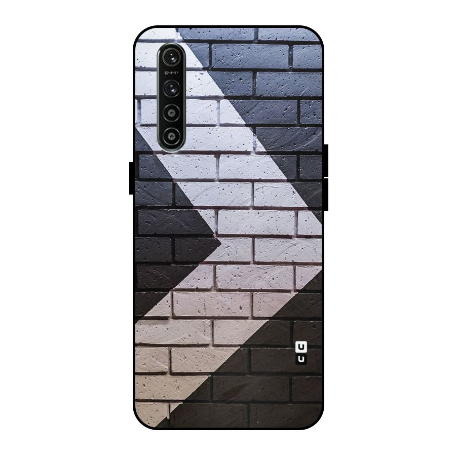 Wall Arrow Design Metal Back Case for Realme XT