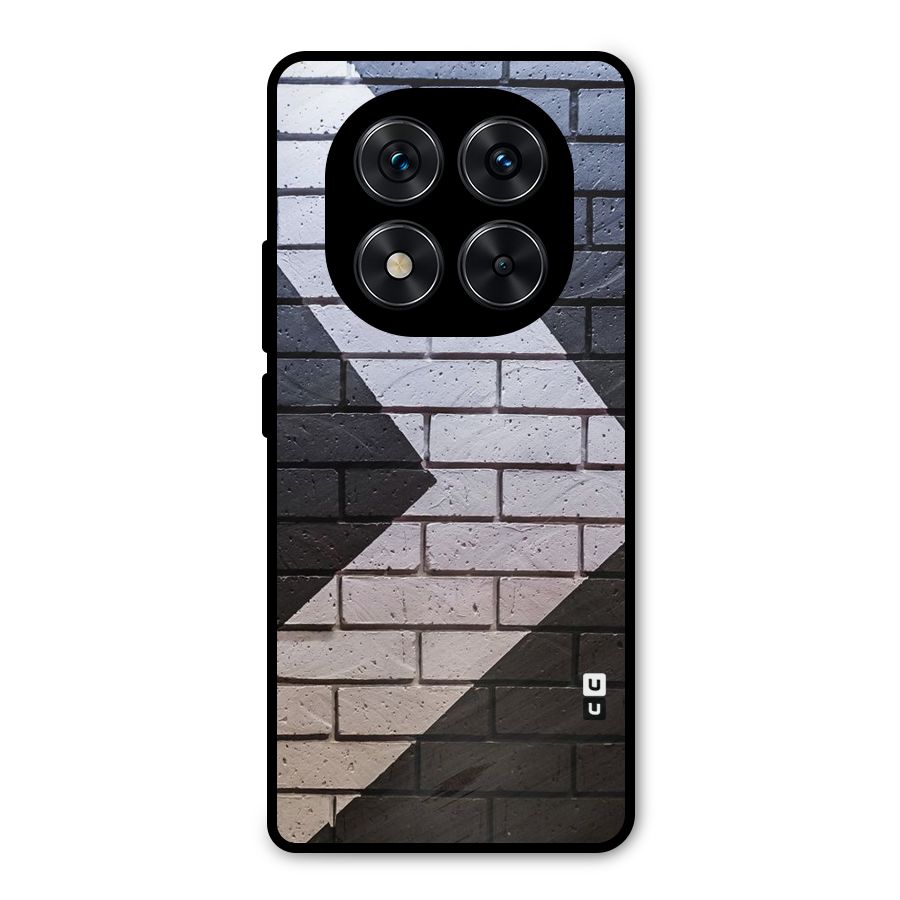 Wall Arrow Design Metal Back Case for Redmi Note 14 Pro 5G