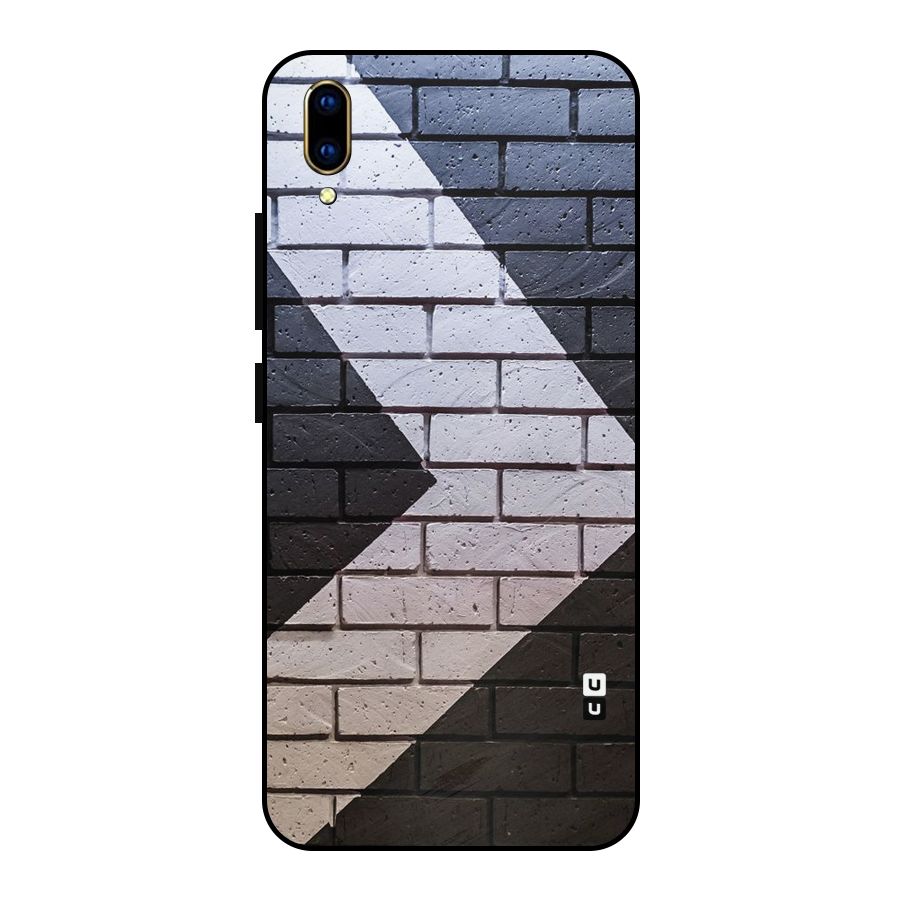 Wall Arrow Design Metal Back Case for Vivo V11 Pro