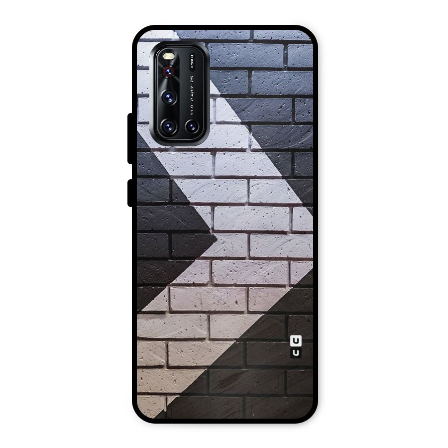 Wall Arrow Design Metal Back Case for Vivo V19