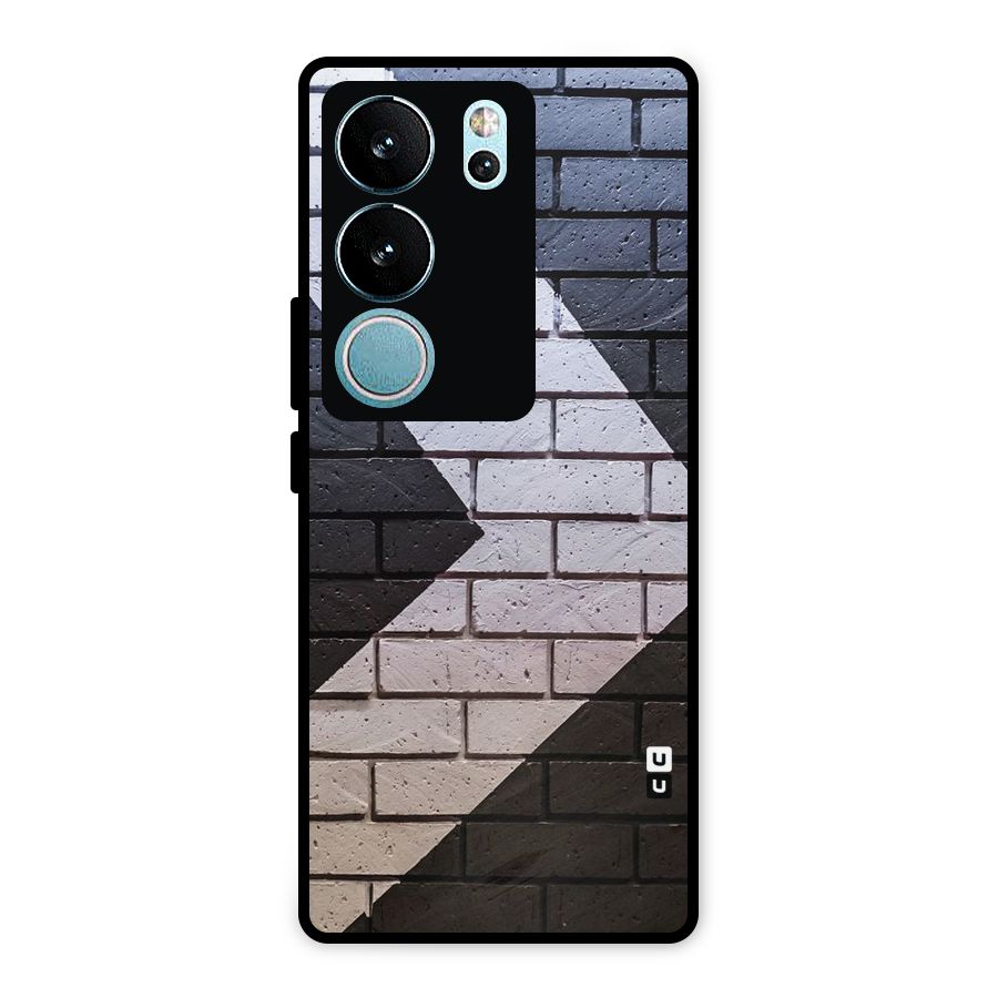 Wall Arrow Design Metal Back Case for Vivo V29