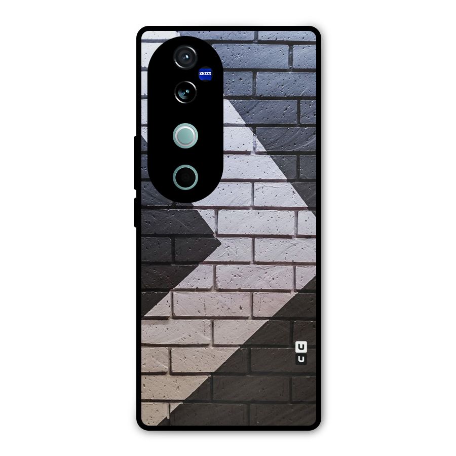 Wall Arrow Design Metal Back Case for Vivo V40