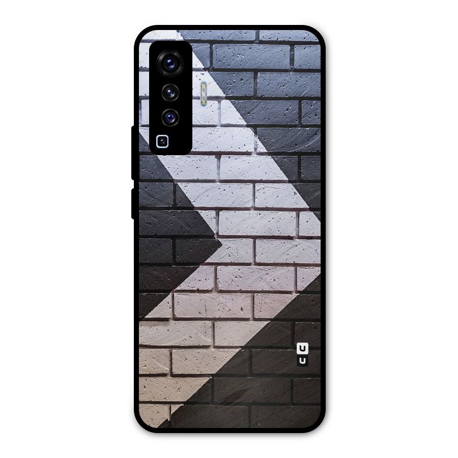 Wall Arrow Design Metal Back Case for Vivo X50