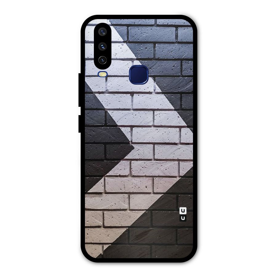 Wall Arrow Design Metal Back Case for Vivo Y15