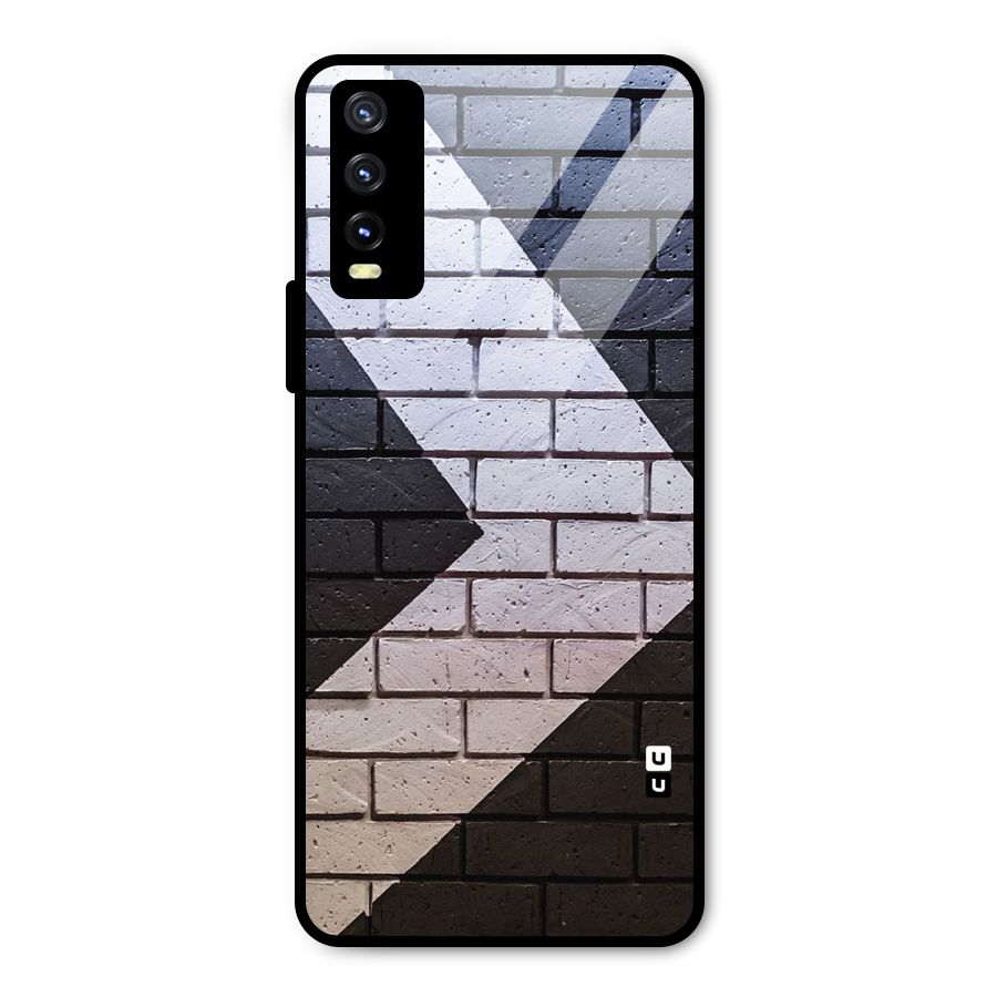 Wall Arrow Design Metal Back Case for Vivo Y20