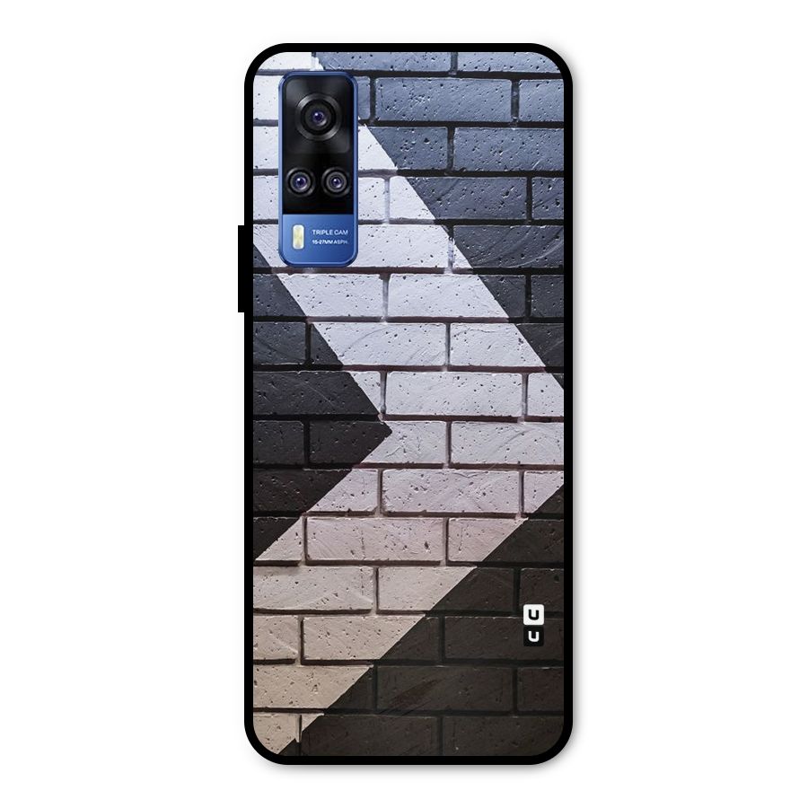Wall Arrow Design Metal Back Case for Vivo Y31