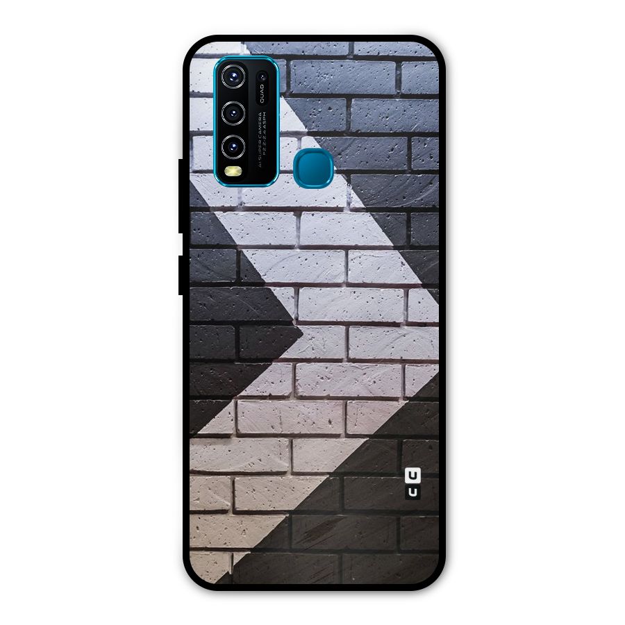 Wall Arrow Design Metal Back Case for Vivo Y50