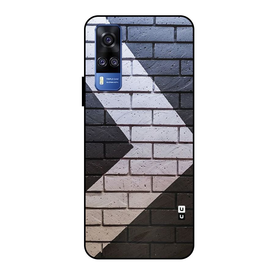 Wall Arrow Design Metal Back Case for Vivo Y51