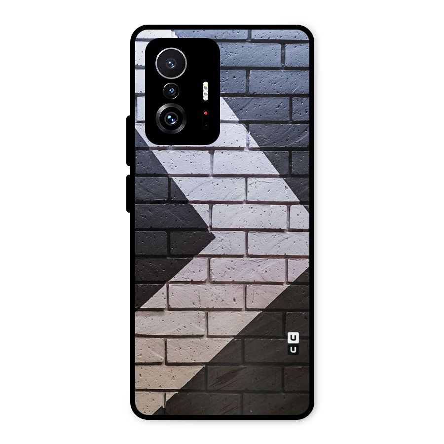 Wall Arrow Design Metal Back Case for Xiaomi 11T Pro