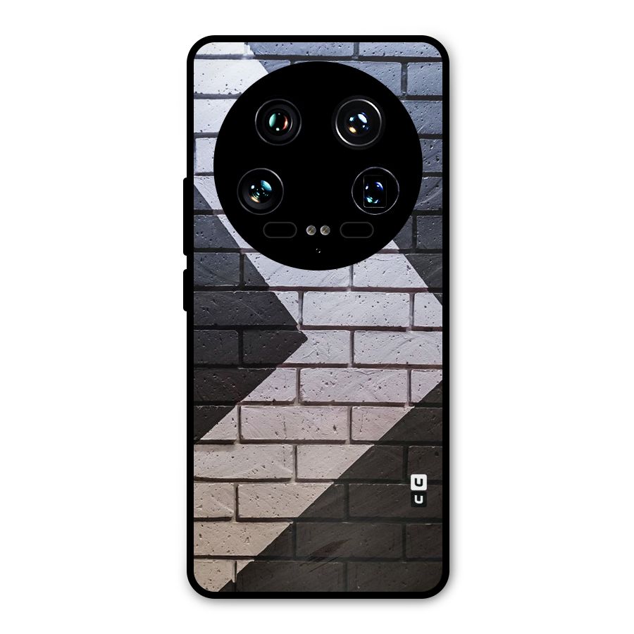 Wall Arrow Design Metal Back Case for Xiaomi 14 Ultra